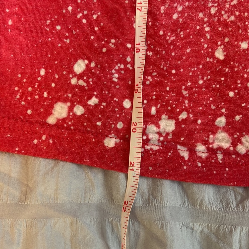 Donated Disney distressed bleached soft lightweight Christmas 4 parks fireworks - Picture 10 of 10